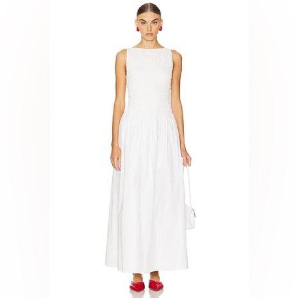 Faithfull the Brand White Maxi Dress